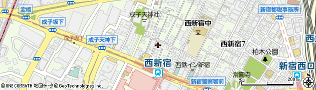 まいばすけっと西新宿８丁目店周辺の地図