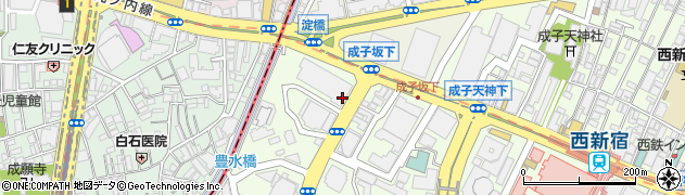 あけぼの薬局　西新宿店周辺の地図