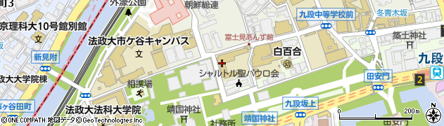 東京都千代田区九段北2丁目4-1周辺の地図