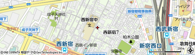 ヤクルト　東京ヤクルト販売台東本店新都心センター周辺の地図