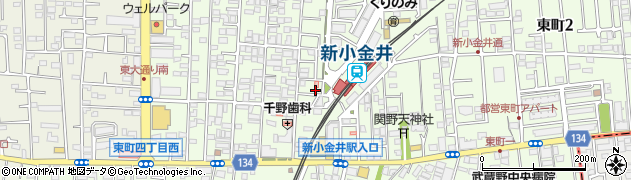 東京都小金井市東町4丁目21-6周辺の地図