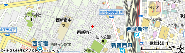 ＫＥＣビジネススクール・東京新宿本校周辺の地図