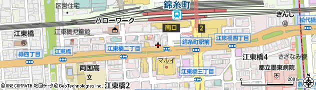 カラオケ館 錦糸町店周辺の地図
