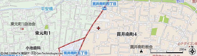 株式会社小金井園周辺の地図