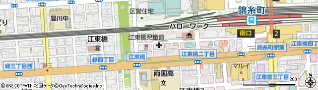 レンティケアサービス墨田周辺の地図