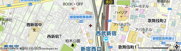 ＳＥＣエレベーター株式会社　新宿営業所周辺の地図