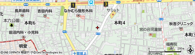 富士屋事務器周辺の地図
