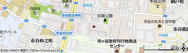 東京都新宿区市谷薬王寺町2周辺の地図