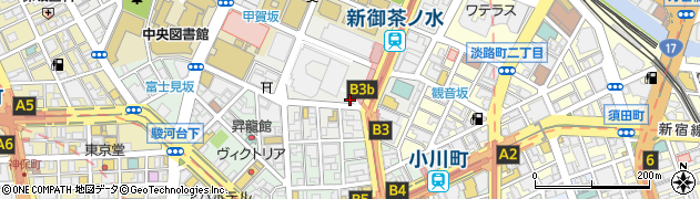 新御茶ノ水駅前郵便局周辺の地図