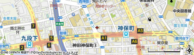 ローソン神田神保町二丁目店周辺の地図