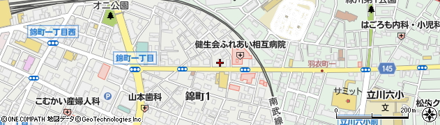 錦町薬局周辺の地図