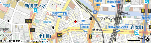 竹内トラベルサービス株式会社周辺の地図