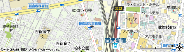 にいむら 西新宿店周辺の地図