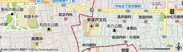 学校法人新渡戸文化学園周辺の地図