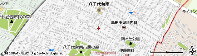 千葉県八千代市八千代台南周辺の地図