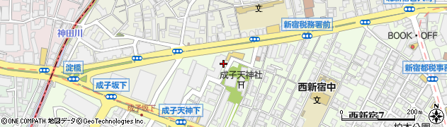 新宿吉野麺機株式会社周辺の地図
