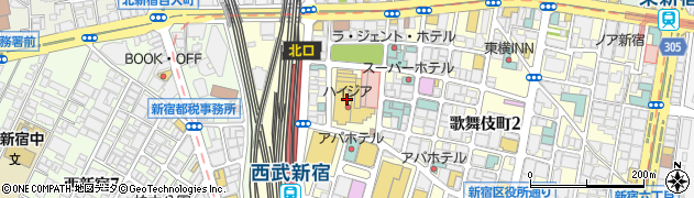 エリート日本語学校３号館周辺の地図