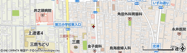 養哲塾三鷹教室周辺の地図