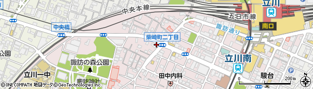 はんこ屋さん２１　立川店周辺の地図