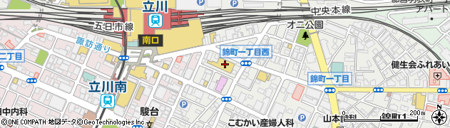 立川ビルメンテナンス協同組合周辺の地図