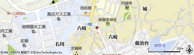 麻賀多神社周辺の地図