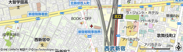 東京都新宿区西新宿7丁目5-9周辺の地図