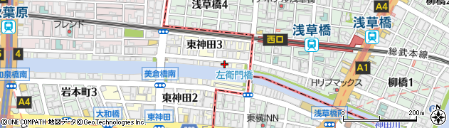尚香堂周辺の地図