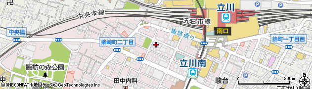 株式会社ゼンコー　立川支社周辺の地図