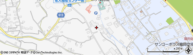 山梨県韮崎市大草町若尾1308周辺の地図