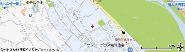 山梨県韮崎市龍岡町若尾新田589周辺の地図