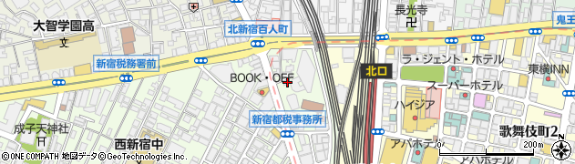 東京都新宿区西新宿7丁目5-13周辺の地図