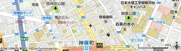 興産信用金庫神保町支店周辺の地図