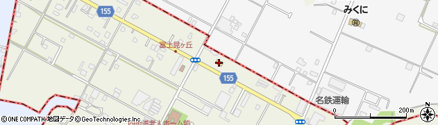 ローソン四街道大日富士見ケ丘店周辺の地図