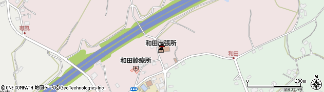 佐倉市役所　和田ふるさと館周辺の地図