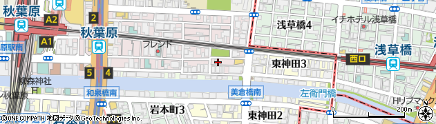 株式会社中村事務所周辺の地図