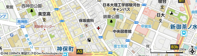 東京都千代田区神田猿楽町1丁目2-4周辺の地図