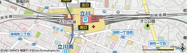 陳建一麻婆豆腐店 グランデュオ立川店周辺の地図