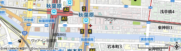 秋葉原駅クリニック周辺の地図