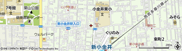東京都小金井市東町4丁目29-27周辺の地図