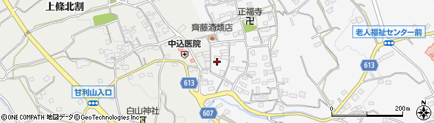 山梨県韮崎市大草町若尾807周辺の地図