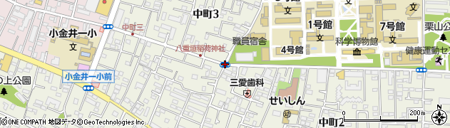 東京農工大西周辺の地図