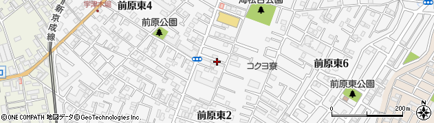 千葉県船橋市前原東周辺の地図