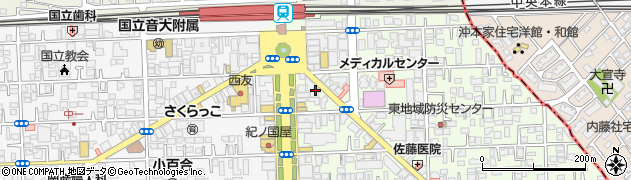 スマイル薬局　国立駅前店周辺の地図