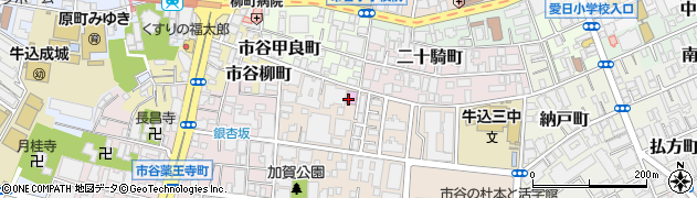 加賀町ホール周辺の地図