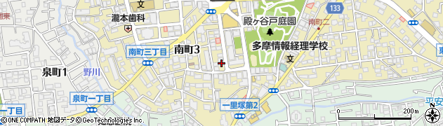 自衛隊東京地方協力本部三多摩地区隊本部国分寺募集案内所周辺の地図