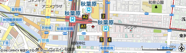 カラオケ ビッグエコー 秋葉原昭和通り口駅前店周辺の地図