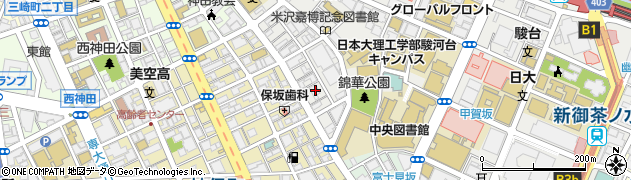 東京都千代田区神田猿楽町1丁目3-6周辺の地図