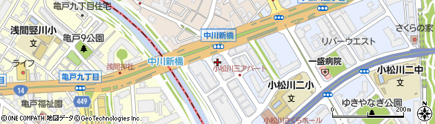 江戸川ランドリー周辺の地図