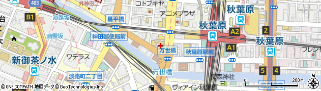 東京都千代田区外神田1丁目2周辺の地図