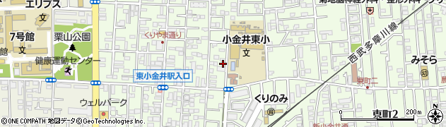東京都小金井市東町4丁目29-24周辺の地図